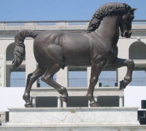 Leonardo Milan horse