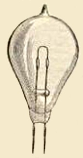 Thomas Edison first light bulb