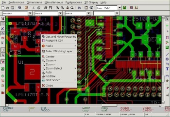 PCB layout application