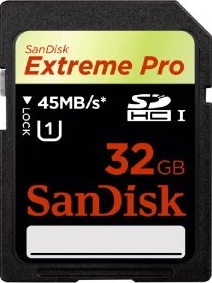 SanDisk 32GB SDHC UHS I