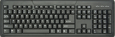 104-key keyboard