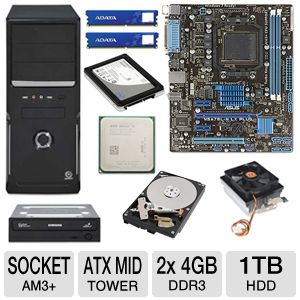 ASUS M5A78L-M LX PLUS AMD 760G AM3+ Motherboard Bundle