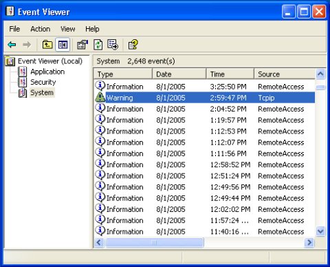 Event Viewer