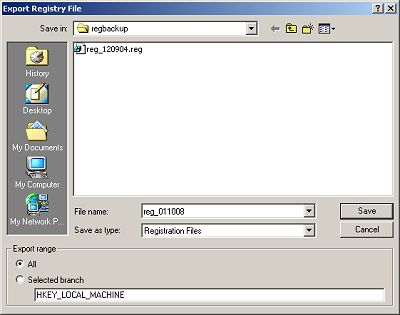 Registry Editor