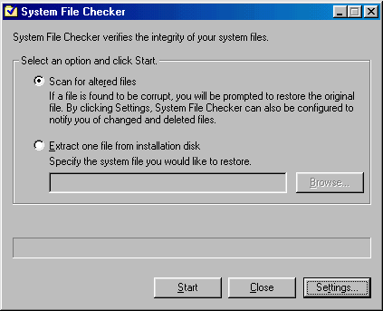 System File Checker