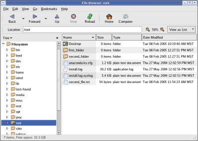 Nautilus file manager