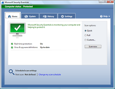 Microsoft Security Essentials