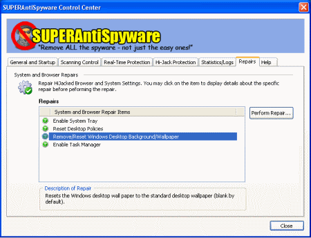 SUPERAntiSpyware Portable Scanner