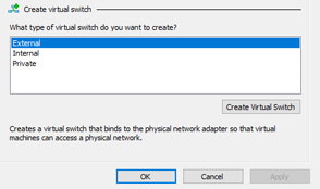 Hyper-V virtual switch