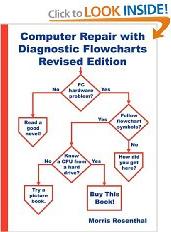 Computer Repair with Diagnostic Flowcharts