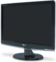 The computers display monitor