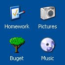 Folders all use different icons