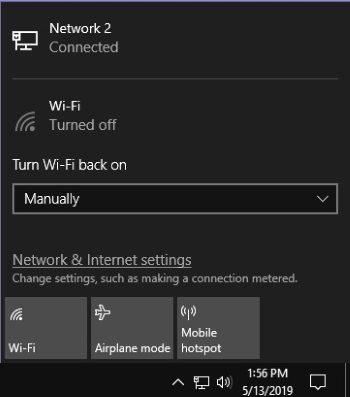 Select Wireless Mode