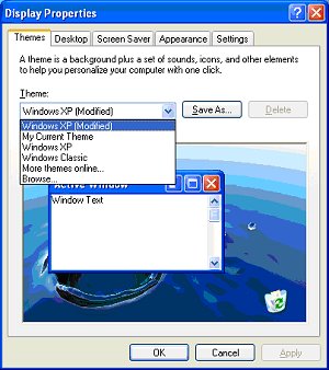 windows xp desktop themes free download