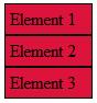 Block-level elements into position