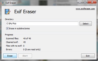 EXIF Eraser