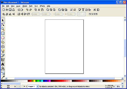 Inkscape Main Window