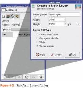 New Layer dialog box