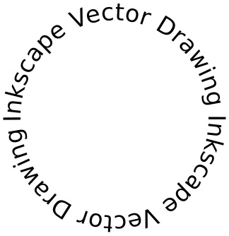 Text in a circle
