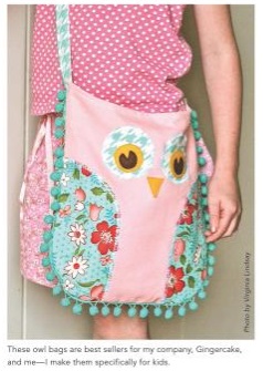 Sew Owl Bag to Sell