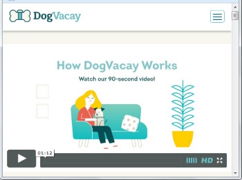 DogVacay online interface