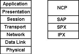 IPX/SPX in the OSI model