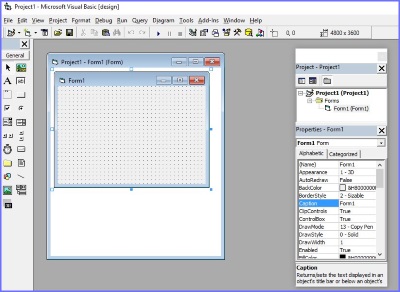 Visual Basic 6 IDE