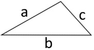 Triangle sides
